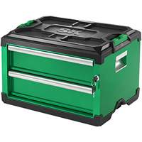 SK Tools SK03101 Modular Stackable Steel Storage Tool Box with 2 Drawers