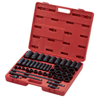 Sunex 2568 1/2" Drive SAE Master Impact Socket Set