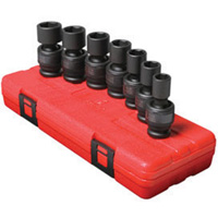 Sunex 2654 1/2 Inch Drive 7 Piece Universal SAE Set