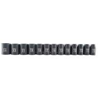 Sunex 2679A Metric 12-Point Socket Set on Rail