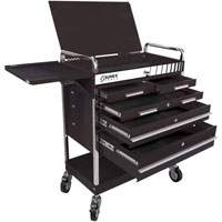 Sunex 8045BK Heavy-Duty 5-Drawer Service Cart
