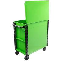Sunex 8057XTLG Premium Full Drawer Lime-Green Service Cart