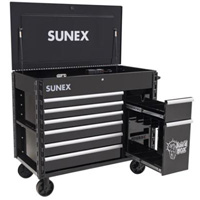 Sunex 8065PCBK JUIC'D BOX 50" Powered Cart