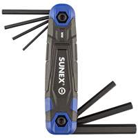 Sunex 98525F 25-Piece SAE, Metric & Torx Folding Hex Key Set