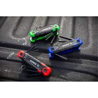 Sunex 98525F 25-Piece SAE, Metric & Torx Folding Hex Key Set