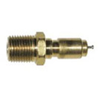 Small Schrader Valve Adaptor With Quick Release Male Coupler | T&E - Foto 3