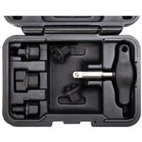 Steelman 42439 6-Piece Oil Drain Plug Wrench Kit for Installing and Removing Plastic Oil Drain Plugs and Bolts