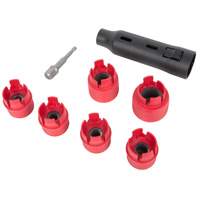 Steelman 60099 8-Piece Wheel Stud Cleaner Set