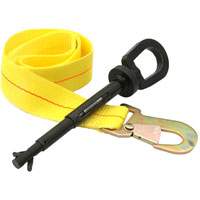 Steck 71490 Universal Tow Eye Attachment, I-Bolt, with Safety Strap, 1500 lbs. Capacity