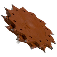 Tercoo 4101002 Double Rotating Blaster Disc