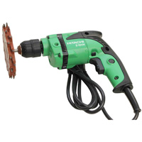 Hitachi 3/8 Corded Drill With Keyless Chuck 0 - 2500 Rpm TER4201007 | ToolDiscounter