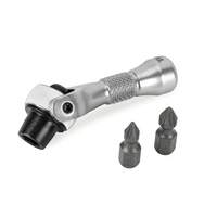 Titan 11331 1/4" Drive Nano Ratcheting Swivel Bit Driver