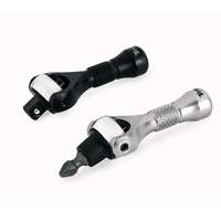 Titan 11332 2-Piece 1/4" Drive Nano Ratchet and Ratcheting Bit Driver Set