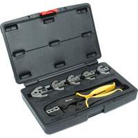 Titan® 7-Piece Quick-Change Ratcheting Crimper Set TTN11950 | ToolDiscounter