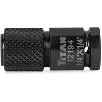 Titan 12194 1/4 in. Drive Quick-Change Hex Drive Impact Adapter