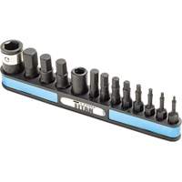 Titan 16038 Metric Impact Hex Bit Set