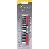 Titan 16111 SAE Bit Socket Set with Magnetic Holder