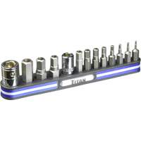 Titan 16136 Tamper-Resistant Metric Bit Socket Set with Magnetic Holder