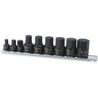 Titan 16140 SAE Stubby Impact Bit Socket Set
