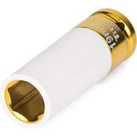 Titan 21092 1/2 Drive 6 Pt Non-Marring Lug Nut Socket, 19mm