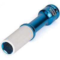 Titan 21117 1/2 Drive 6 Pt XL Non-Marring Lug Nut Socket, 17mm