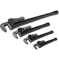 Titan 21304 4Pc Steel Pipe Wrench 8, 10, 14, And 24 Inch