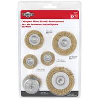 Titan 22206 6 pc. Crimped Wire Brush Assortment