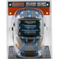 Titan 41265 Solar Powered Auto Darkening Welding Helmet With Eagle Graph