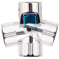 Titan 66840 7 pc. 1/4 in. Drive MM Auto-Flex Universal Socket Set