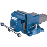 Aurora Tools TYL098 4" Heavy-Duty Bench Vise Hd, W/Swivel Base