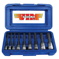 VIM XZN400 9 Pc Triple Square Bit Set