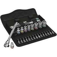 8100 Sa 11 Zyklop Metal Ratchet Set, 1/4 Drive, Imperial WER05004021001 | ToolDiscounter