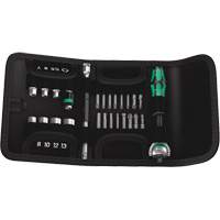 Wera 05051045001 Zyklop speed Ratchet set 1/4 26 pieces in a pouch Metric, 1/4" Drive Size