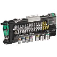 Wera 5056490001 Tool-Check PLUS, Metric ,39 Pieces, 1/4" Mini Ratchet Included