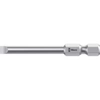 Wera 05059466001 Power Screwdriver Bit, Slot, 3 mm Tip, 1/4" Drive Size, 2-3/4" Length
