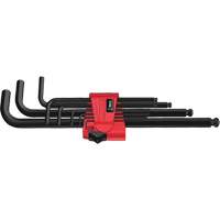 Wera 05073596001 Hex Plus Key Set, 9 Pcs., Metric