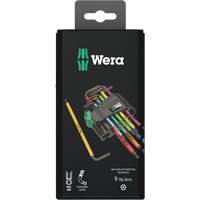 Wera 05073599001 L-Key Set, 9 Pcs., Tor