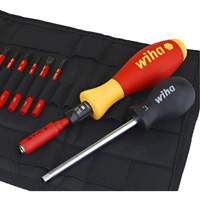 WIHA 28789 11-Piece Insulated TorqueVario-S & SlimLine Blade Set