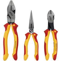 WIHA 32960 3-Piece Insulated Pliers & Cutters Tray Set