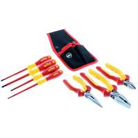 WIHA 32985 Insulated Industrial Pliers & Screwdriver Set