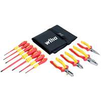 WIHA 32986 Insulated Industrial Pliers and Screwdriver Set