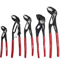 WIHA 34691 Classic Grip V-Jaw Tongue and Groove Pliers Tray Set