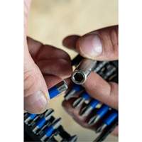 WIHA 70289 TerminatorBlue Impact Driver Bit Set with Belt Clip