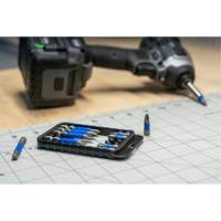 WIHA 70289 TerminatorBlue Impact Driver Bit Set with Belt Clip