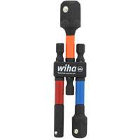 WIHA 70488 3-Piece Colour Coded Socket Adapters