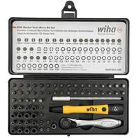 WIHA 75965 65-Piece System 4 ESD Safe Master Technician's Ratchet & MicroBits Set