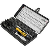 WIHA 75965 65-Piece System 4 ESD Safe Master Technician's Ratchet & MicroBits Set