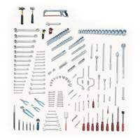 Wright Tool 113 Fractional & Metric Master Tool Set with 1/4", 3/8", 1/2" & 3/4" Drives