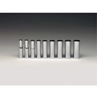 Wright Tool 257 1/4 Inch Dr 6 Pt 9 Pc Deep Metric Socket Set