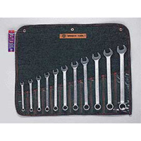 Wright Tool 711 11 Pc 12 Pt Fractional Combinationination Wrench Set